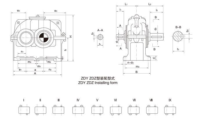 非标订制ZDY400-5-III减速多盈平台【中国】股份有限公司箱